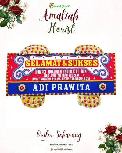 Karangan Bunga Ucapan Selamat cileduk